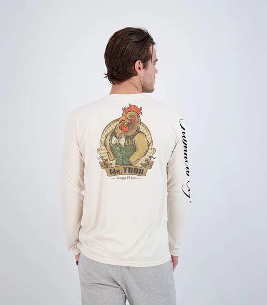Mr Ybor Long Sleeve Shirt MoonDust