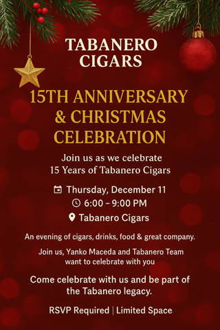 🎄🔥✨ TABANERO CHRISTMAS PARTY & 15TH ANNIVERSARY CELEBRATION ✨🎄